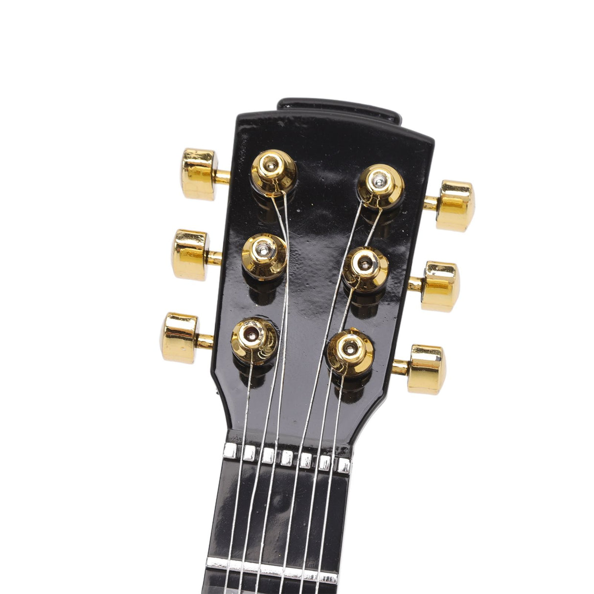 Wall Clock Silent Simulation Ukulele Shaped Decorative Alarm Clock for Bedroom Student Dormitory Office 5681 Ukulele (46x17.5x4.5cm / 18.1x6.9x1.8in)