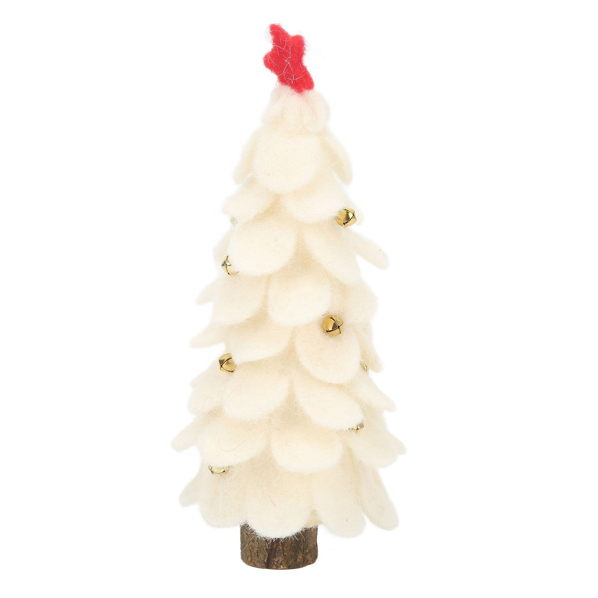 2023 New Christmas Decoration Wool Felt Christmas Tree Ornament Home New Year Party Ornament White Big Size