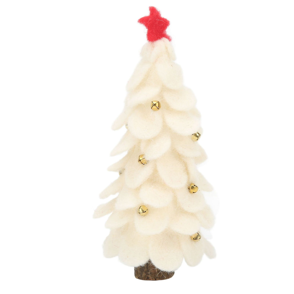 2023 New Christmas Decoration Wool Felt Christmas Tree Ornament Home New Year Party Ornament White Big Size