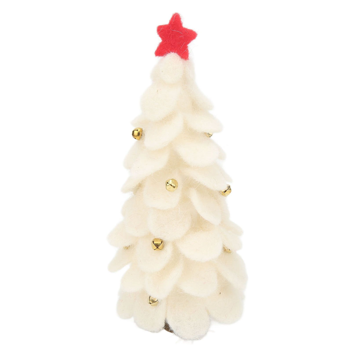 2023 New Christmas Decoration Wool Felt Christmas Tree Ornament Home New Year Party Ornament White Big Size