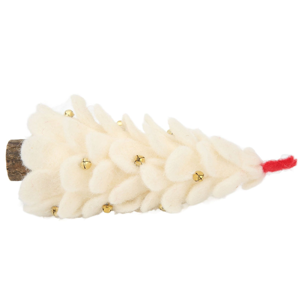 2023 New Christmas Decoration Wool Felt Christmas Tree Ornament Home New Year Party Ornament White Big Size