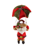 Christmas Decoration Parachute Christmas Snowman Pendant Shopping Malls Parachute Jumping Dolls
