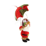 Christmas Decoration Parachute Christmas Snowman Pendant Shopping Malls Parachute Jumping Dolls - Side View