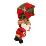Christmas Decoration Parachute Christmas Snowman Pendant Shopping Malls Parachute Jumping Dolls - Low Angle