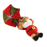 Christmas Decoration Parachute Christmas Snowman Pendant Shopping Malls Parachute Jumping Dolls - Extra Image
