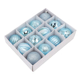 Christmas Tree Balls Ornaments Christmas Tree Decorations for Family Parties Garden Dinners Birthday Parties Blue