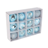 Christmas Tree Balls Ornaments Christmas Tree Decorations for Family Parties Garden Dinners Birthday Parties Blue