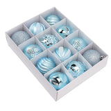Christmas Tree Balls Ornaments Christmas Tree Decorations for Family Parties Garden Dinners Birthday Parties Blue