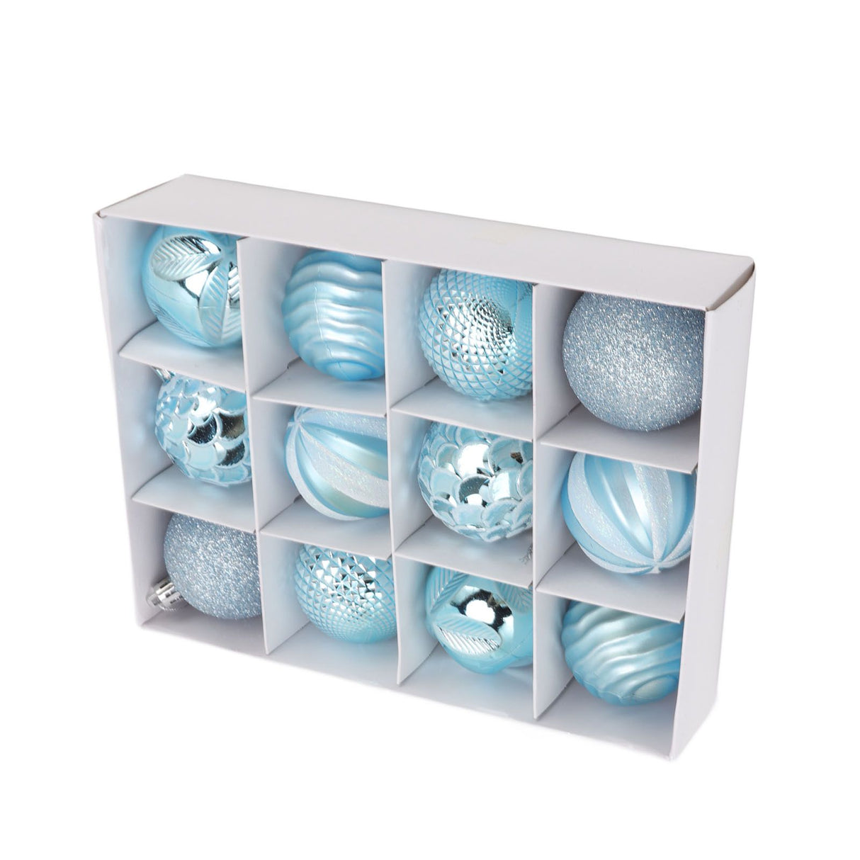 Christmas Tree Balls Ornaments Christmas Tree Decorations for Family Parties Garden Dinners Birthday Parties Blue