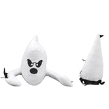 Angry Ghost Plush Toys Crashing Ghosts Halloween Broken Window Ghost for Indoor Outdoor Party Decoration - Side View