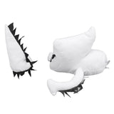 Angry Ghost Plush Toys Crashing Ghosts Halloween Broken Window Ghost for Indoor Outdoor Party Decoration - 45-Degree Angle
