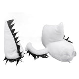 Angry Ghost Plush Toys Crashing Ghosts Halloween Broken Window Ghost for Indoor Outdoor Party Decoration - Close-Up Angle