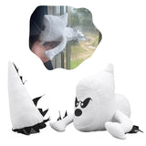 Angry Ghost Plush Toys Crashing Ghosts Halloween Broken Window Ghost for Indoor Outdoor Party Decoration - Extra Image