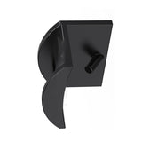 10PCS Adhesive Hat Hooks Modern Minimalist Strong Transparent Adhesive Hat Rack for Wall Black