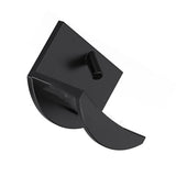 10PCS Adhesive Hat Hooks Modern Minimalist Strong Transparent Adhesive Hat Rack for Wall Black
