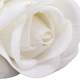 4PCS Rose Napkin Ring Simulated Plastic Reusable Vine Design Napkin Holder Ring for Restaurant White