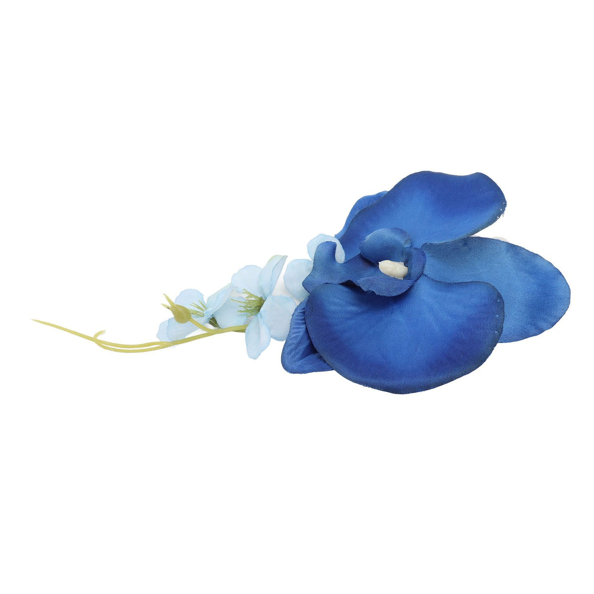 5 Pcs Groom Boutonniere Elegant Men Wedding Flower Lifelike Permanent Reusable Artificial Brooch Flower Blue