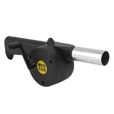 Air Blower Mini High Temperature Resistant Easy Cleaning Handheld Portable BBQ Fan Black - Side View