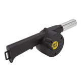 Air Blower Mini High Temperature Resistant Easy Cleaning Handheld Portable BBQ Fan Black