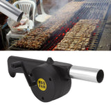 Air Blower Mini High Temperature Resistant Easy Cleaning Handheld Portable BBQ Fan Black