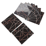 10pcs Tile Sticker 15x15cm 3D Self Adhesive Backing Waterproof Oil Proof Decorative 0.26mm Thicker PVC Tile Decals