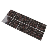 10pcs Tile Sticker 15x15cm 3D Self Adhesive Backing Waterproof Oil Proof Decorative 0.26mm Thicker PVC Tile Decals