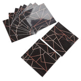 10pcs Tile Sticker 15x15cm 3D Self Adhesive Backing Waterproof Oil Proof Decorative 0.26mm Thicker PVC Tile Decals