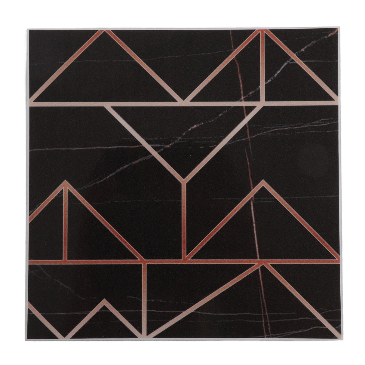 10pcs Tile Sticker 15x15cm 3D Self Adhesive Backing Waterproof Oil Proof Decorative 0.26mm Thicker PVC Tile Decals