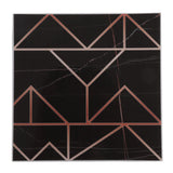 10pcs Tile Sticker 15x15cm 3D Self Adhesive Backing Waterproof Oil Proof Decorative 0.26mm Thicker PVC Tile Decals - Extra Image