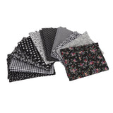 Craft Fabric Soft Prevent Pilling Printing Cuttable Cotton DIY Sewing Fabric Cloth for Quilting Scrapbooking 10 Colors