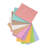 10pcs Cotton Quilting Fabric Pure Color Twill Sewing Quilting Fabrics for DIY Sewing Crafts