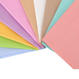 10pcs Cotton Quilting Fabric Pure Color Twill Sewing Quilting Fabrics for DIY Sewing Crafts