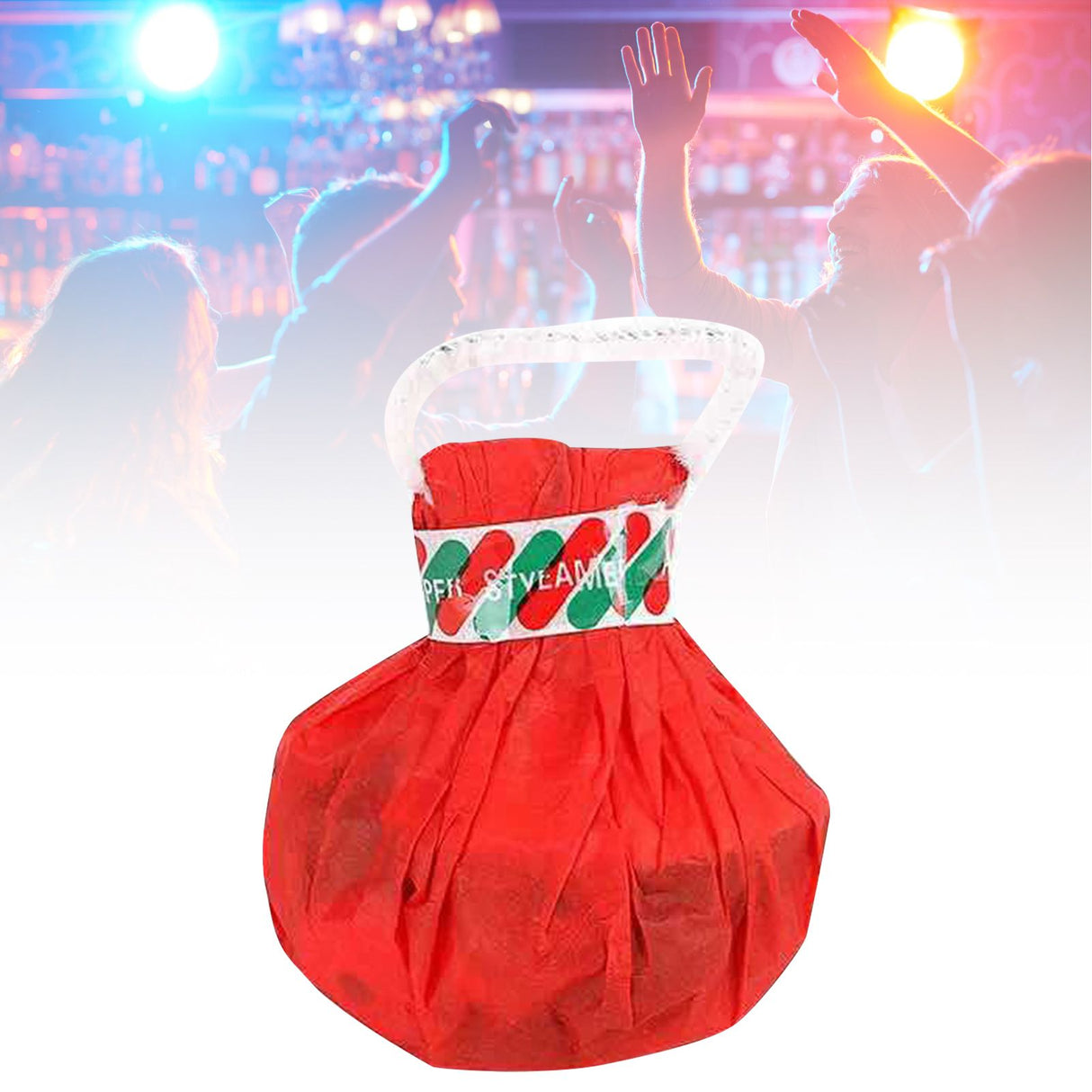 Streamer Popper Hand Throw Paper Cracker 30 Stripes Confetti Decor for Party Home Flame Retardant Pull Ring Coloful