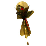 Luminous Balloon Rose Bouquet Transparent Ball Bouquet Valentines Day Gifts with Gauze Paperboard Full Set Red - Extra Image