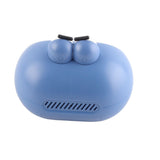 Kids Alarm Clock Cartoon Cute Intelligent Battery Operated Digital LED Electronic Clock with Night Light Blue - 45-Degree Angle