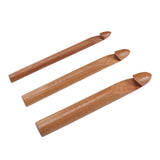 Single Head Wooden Crochet Hooks 25mm 20mm 15mm Crochet Hook for Sweaters Hats Scarves Gloves - Extra Image