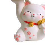 Porch Ornaments Light Luxury High Grade Storage Ornaments Living Room Desktop Decoration Gold Coin Cat 22x17x18.5cm/8.7x6.7x7.3in - Extra Image