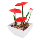 Desktop Fountain Ornament Indoor Small DIY Tabletop Circulating Waterfall Decoration for Office Living Room AU Plug 220-240V
