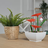 Desktop Fountain Ornament Indoor Small DIY Tabletop Circulating Waterfall Decoration for Office Living Room AU Plug 220-240V
