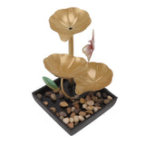 Tabletop Fountain Small Circulating Water Ornaments Indoor Waterfall for Office and Living Room AU Plug 220-240V - Top-Down View
