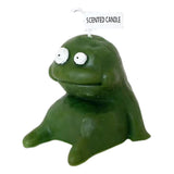 Clay Man Shaped Candle Cartoon Fragrant Candles Funny Ugly Cute Candle Souvenirs Fat Green