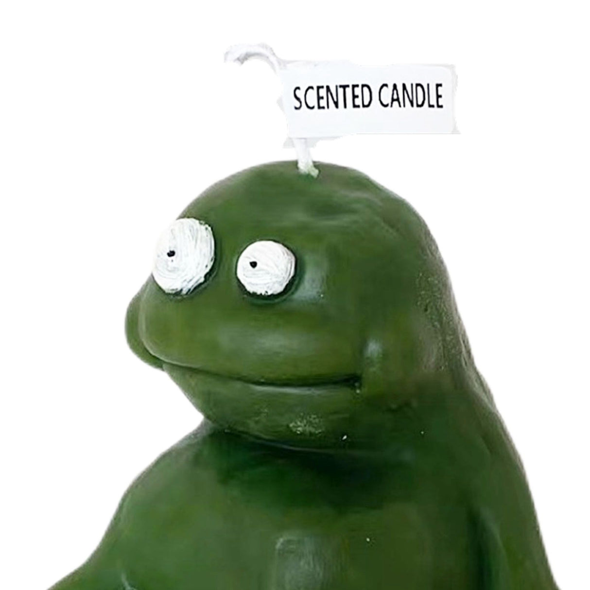 Clay Man Shaped Candle Cartoon Fragrant Candles Funny Ugly Cute Candle Souvenirs Fat Green