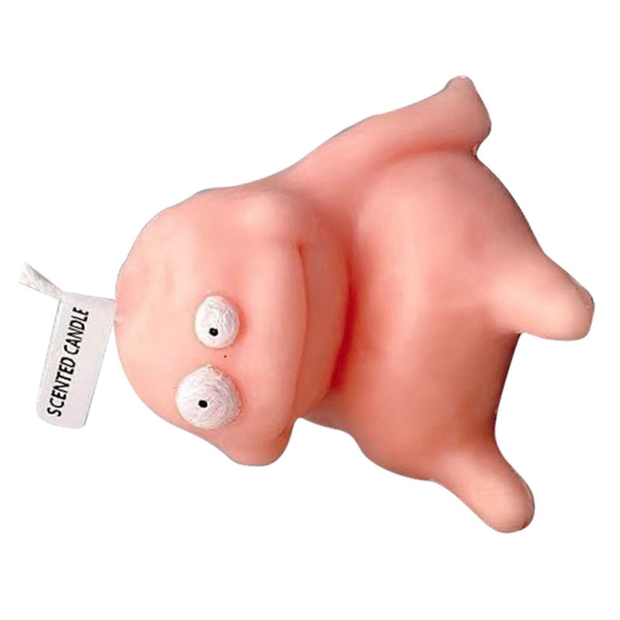 Clay Man Shaped Candle Cartoon Fragrant Candles Funny Ugly Cute Candle Souvenirs Fat Pink