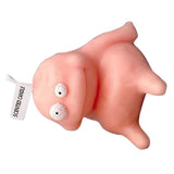 Clay Man Shaped Candle Cartoon Fragrant Candles Funny Ugly Cute Candle Souvenirs Fat Pink