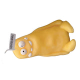 Clay Man Shaped Candle Cartoon Fragrant Candles Funny Ugly Cute Candle Souvenirs Thin Yellow