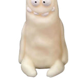 Clay Man Shaped Candle Cartoon Fragrant Candles Funny Ugly Cute Candle Souvenirs Thin White - Low Angle