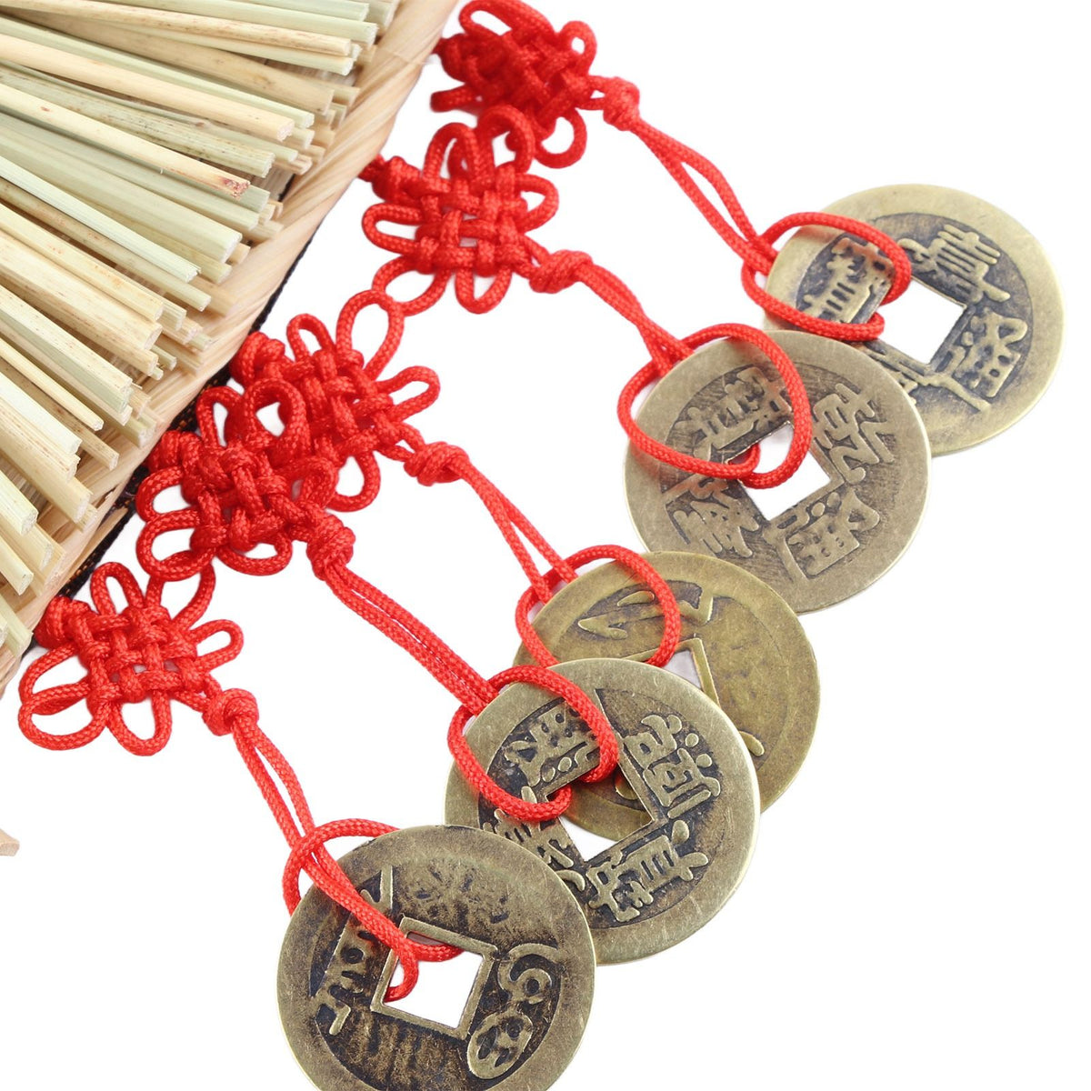 Broom Dustpan Decor Chinese Year Ornament Pendant New Tassel Hanging Decor Mini Fortune Broom Decoration B3