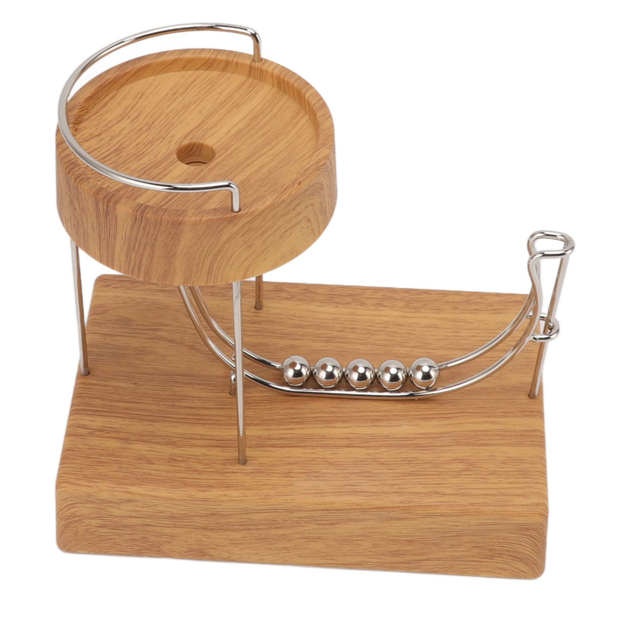 Perpetual Motion Machine Desk Toy Educational Touch Switch Low Noise Stress Relief Desk Toy