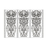 10 PCS Outdoor Camping Light Stickers Telescopic Flashlight Lamp Sticker Retro Camp Ambient Light Sticker