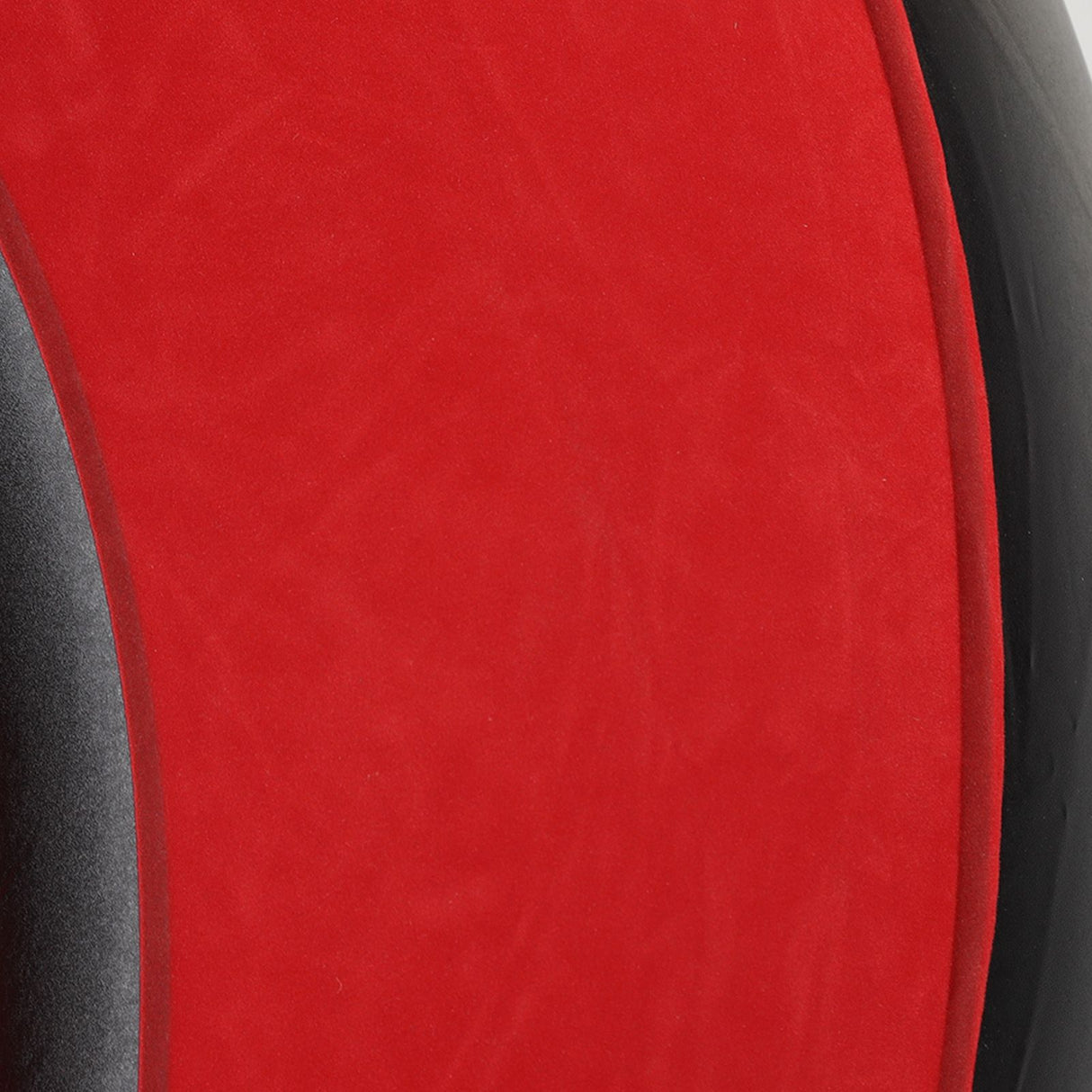 Inflatable Couch Flocking Air Sofa Simple Inflatable Chair for Living Room Bedroom Reading Room Office Balcony Travel Red
